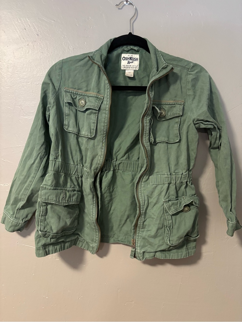 OshKosh B'gosh Sage Green Shirt Jacket